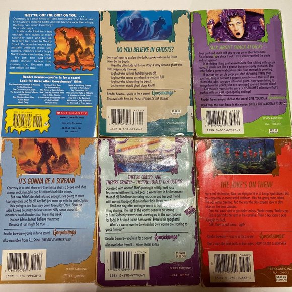 Lot Of 10 Vintage Goosebumps Books - Picture 3 of 8